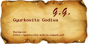 Gyurkovits Godiva névjegykártya
